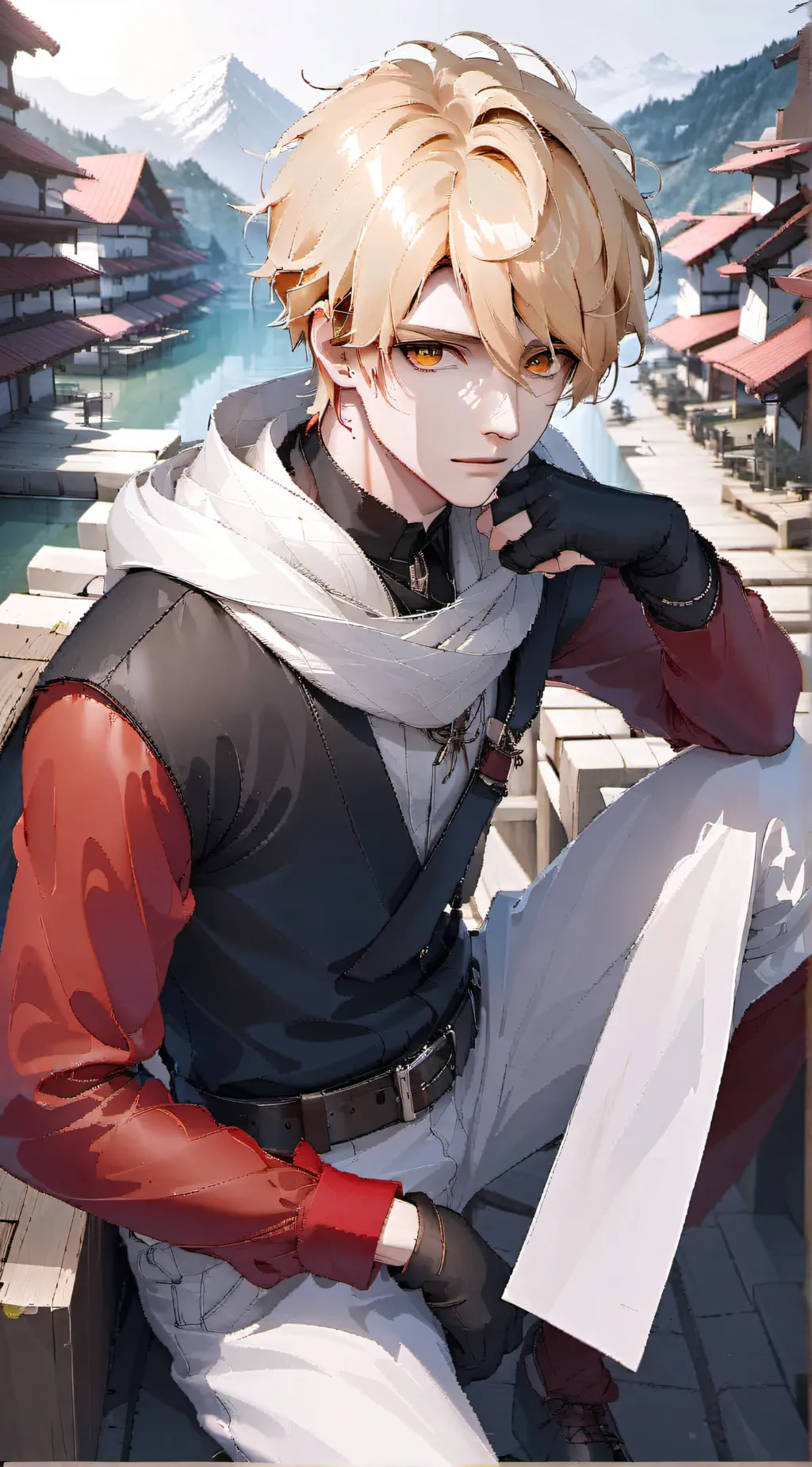 ai character: Sebastian background