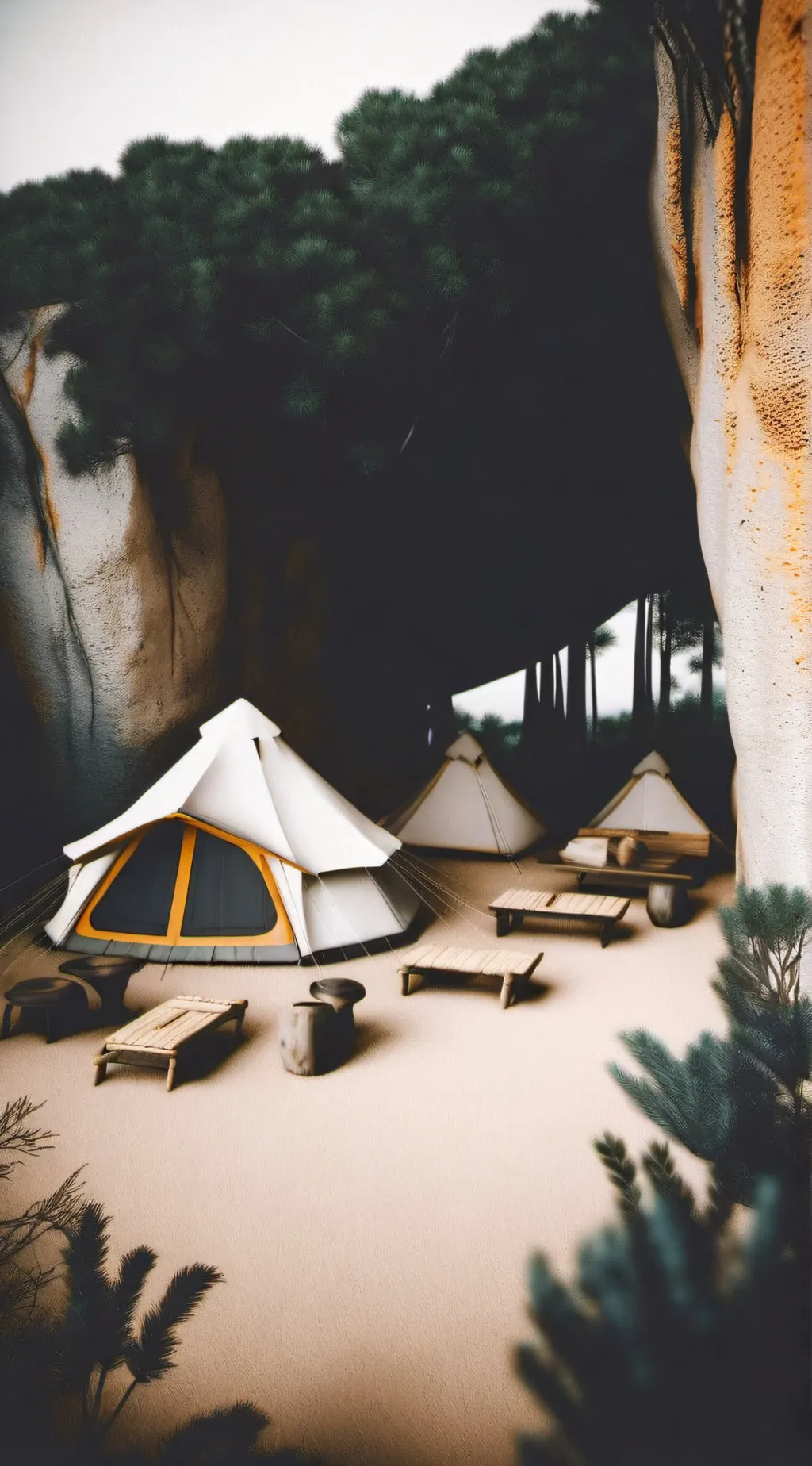 ai character: Camp Cretaceous  background