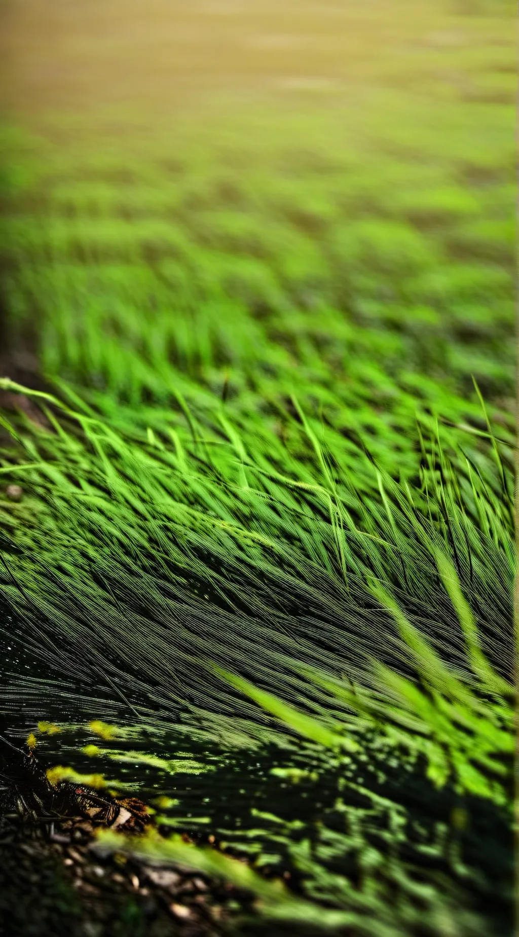 ai character: grass background