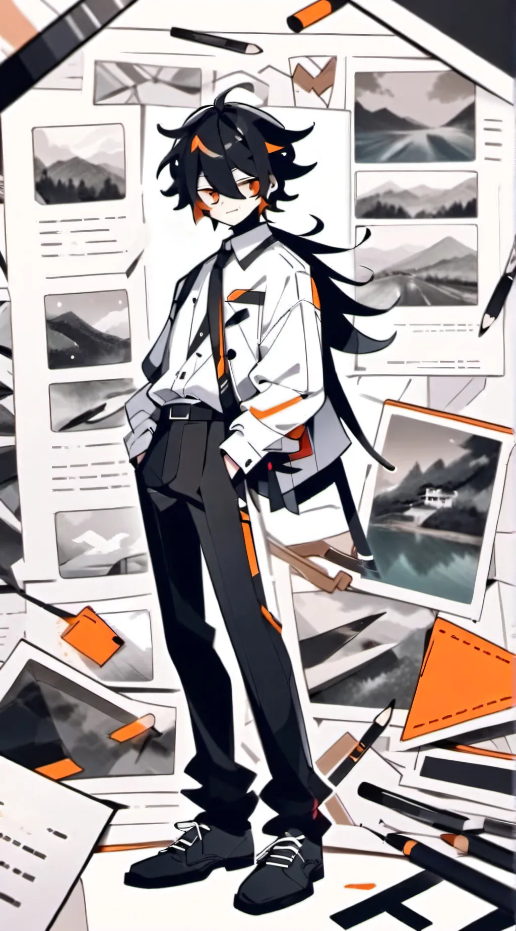 ai character: Zip background