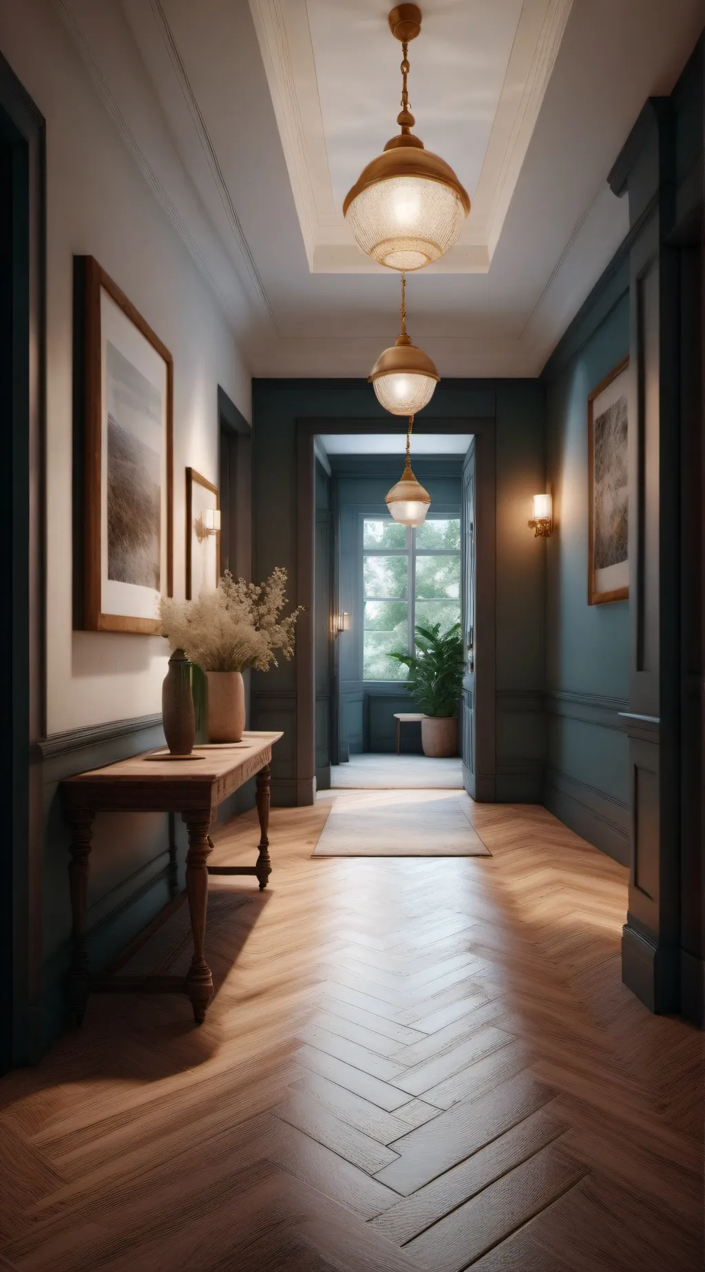 ai character: Lady and men her background