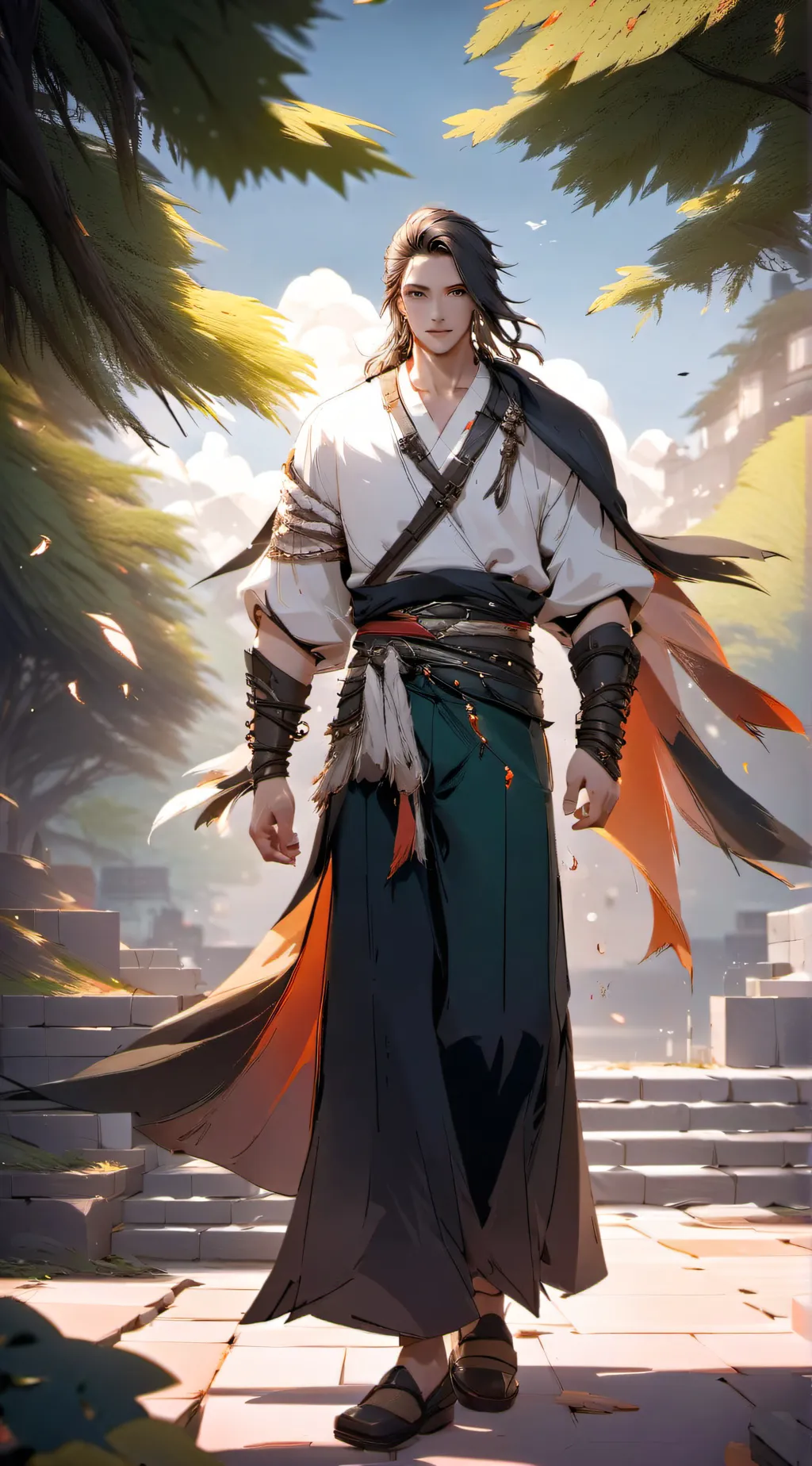 ai character: mattheo riddle background