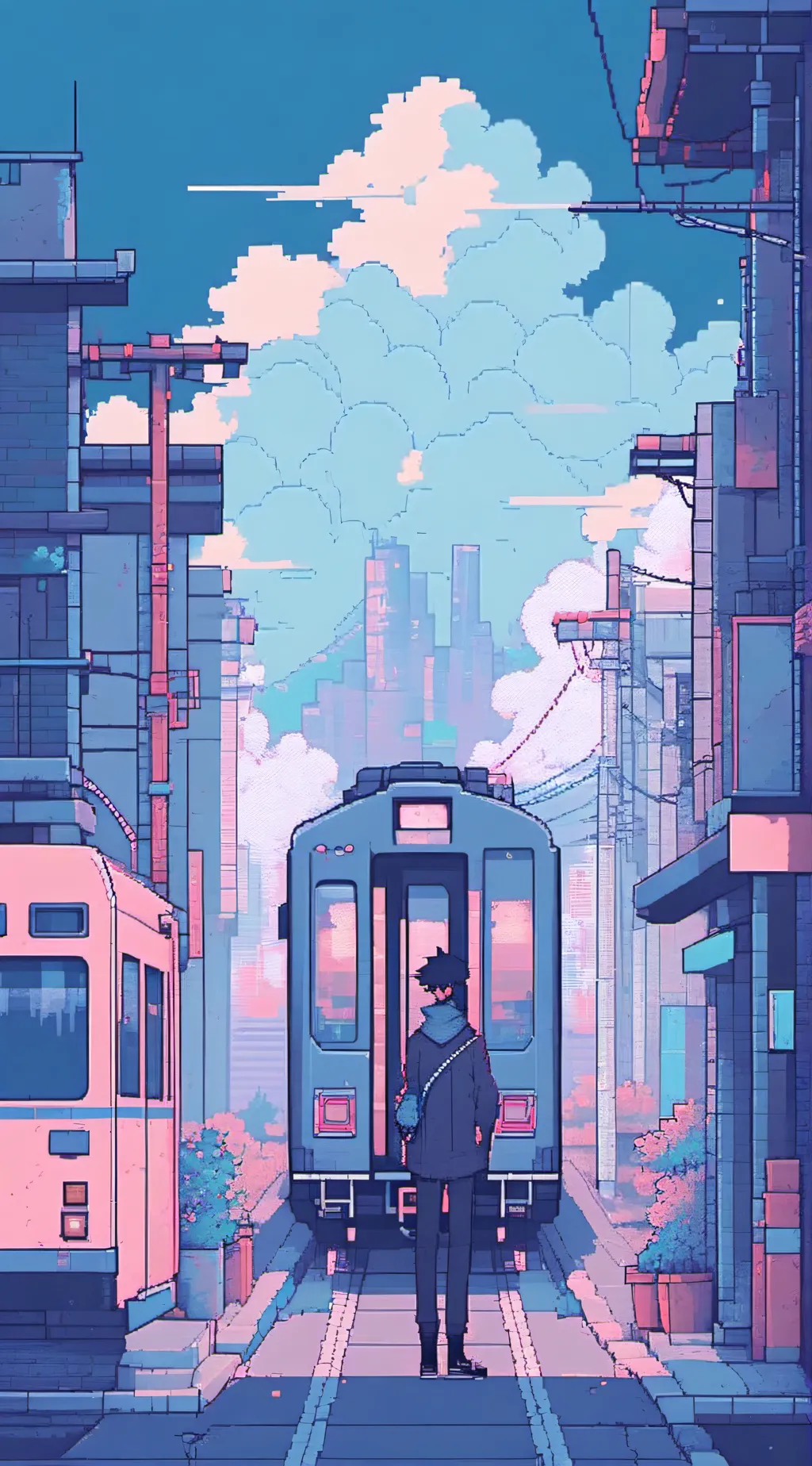 ai character: Pro hero's or LOV? background