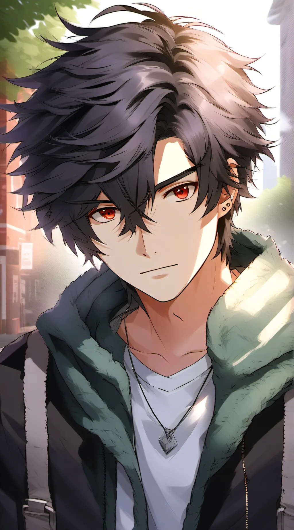 ai character: magnus background