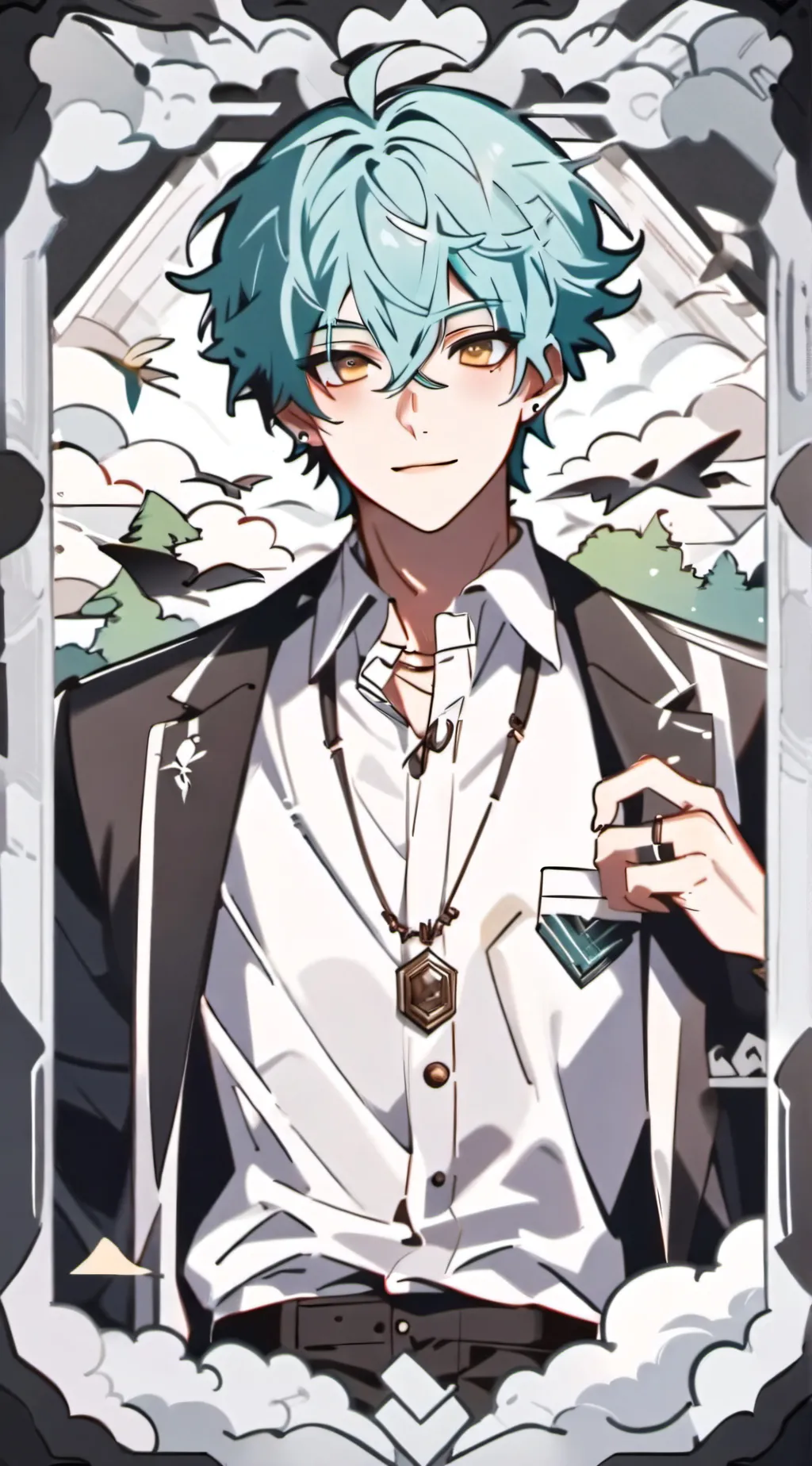 ai character: 👑Alex👑 background