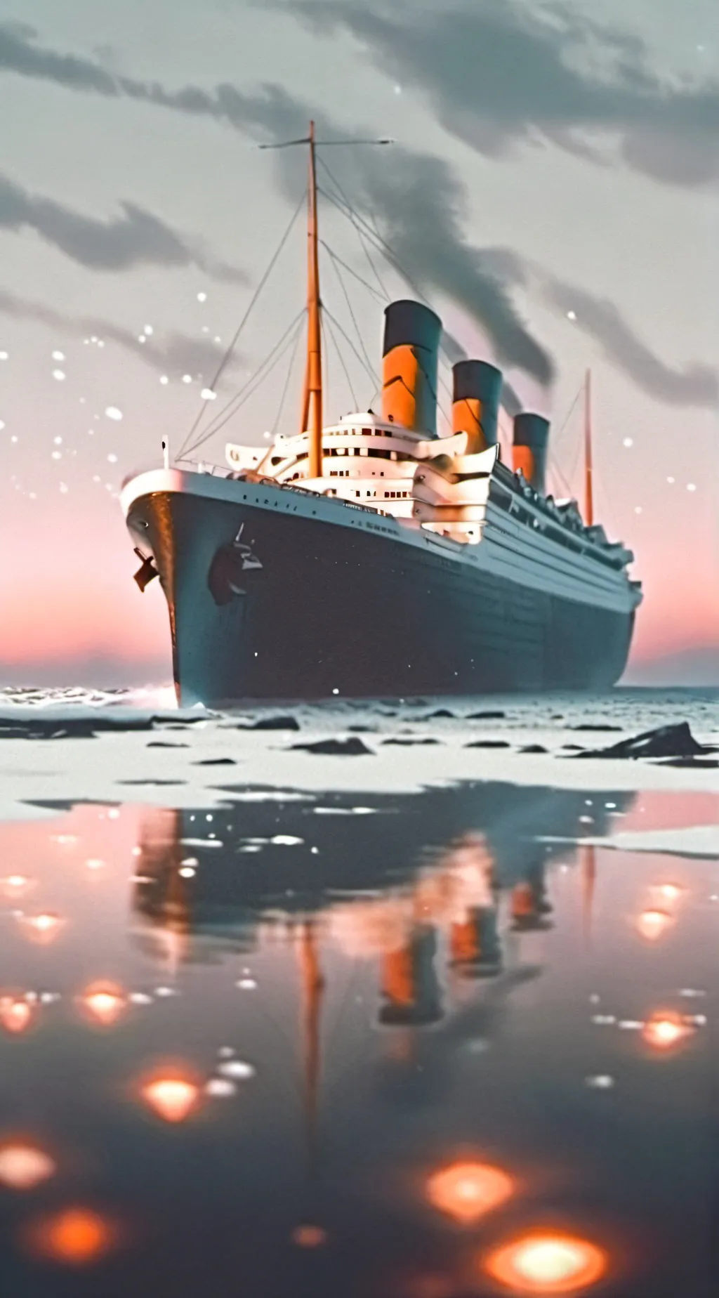 ai character: Titanic background