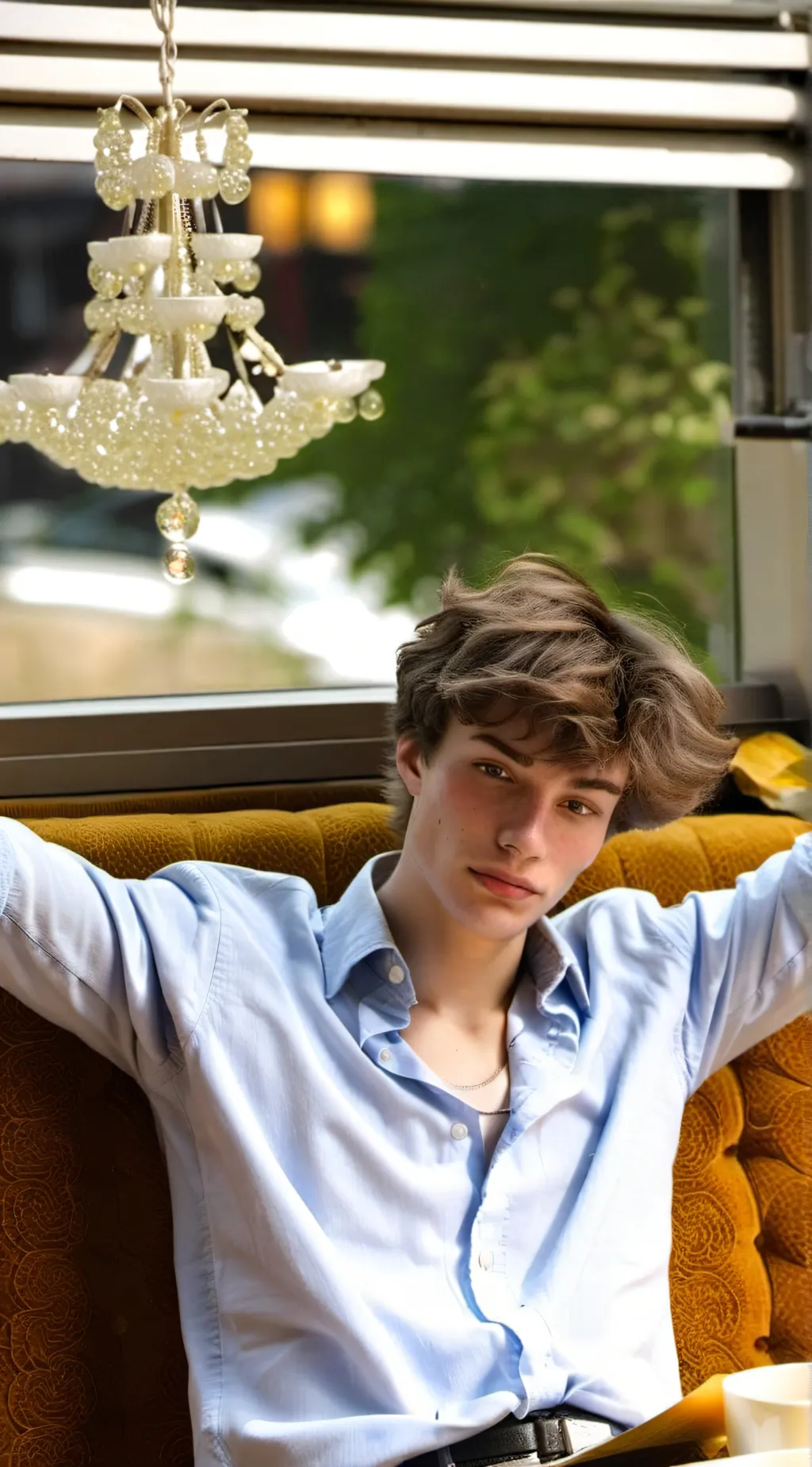 ai character: Ethan  background