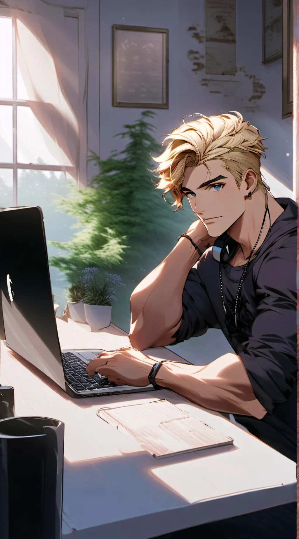 ai character: Alex background