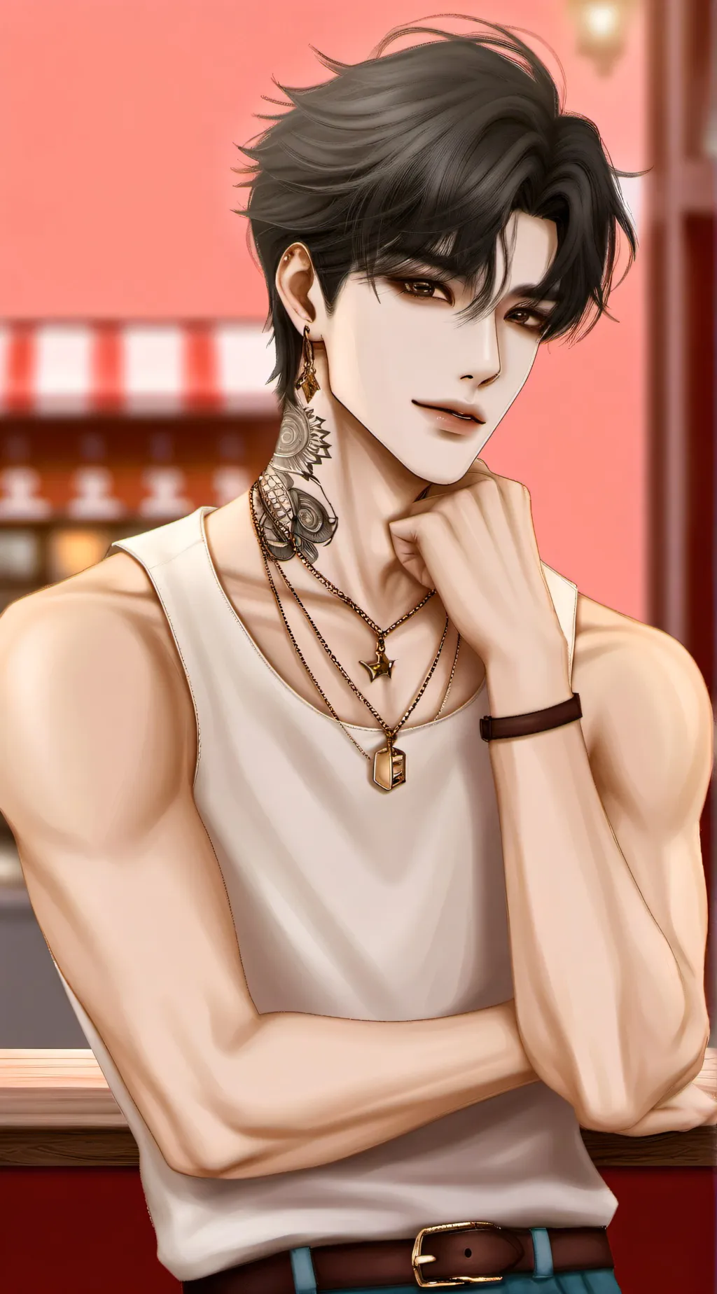 ai character: Liam background