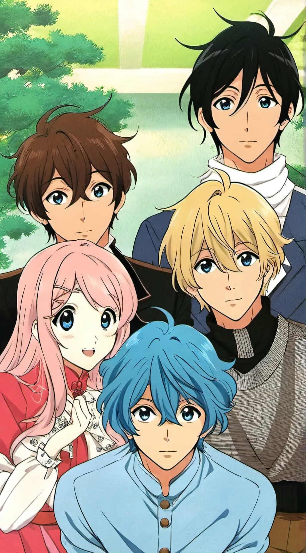 ai character: Part background