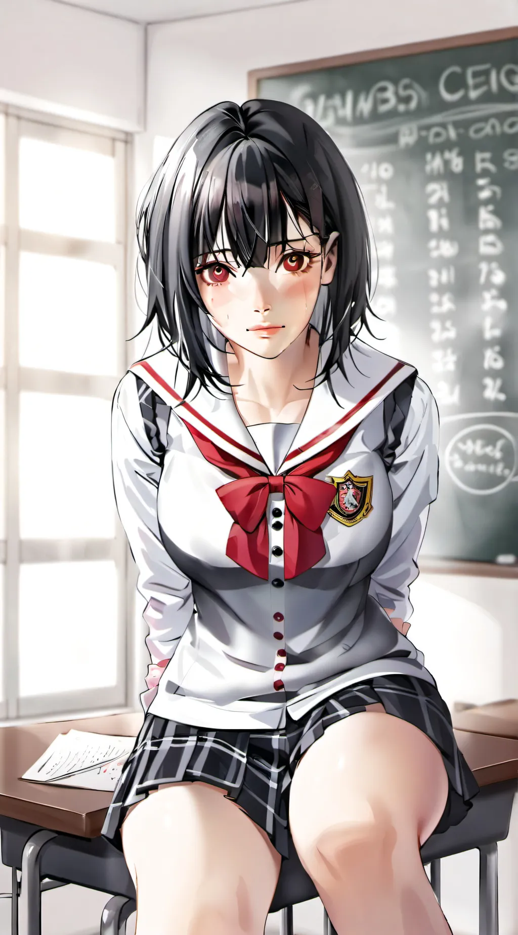 ai character: Mari background