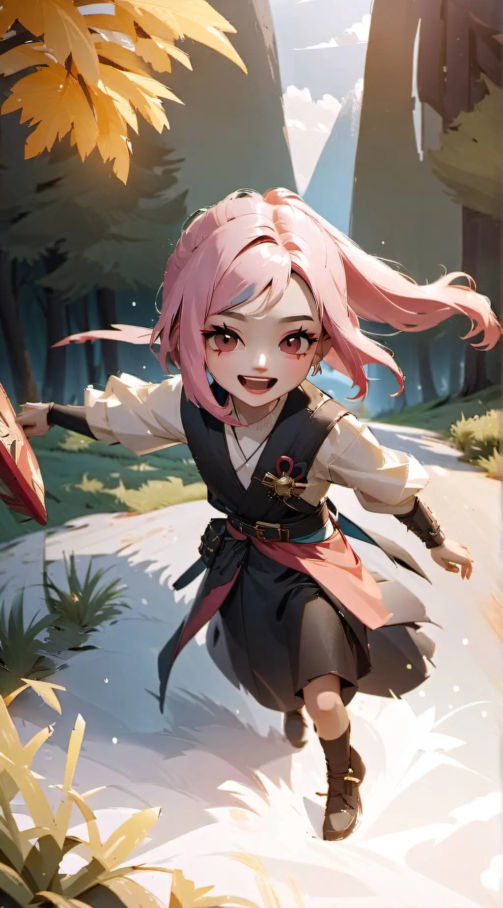 ai character: lily background