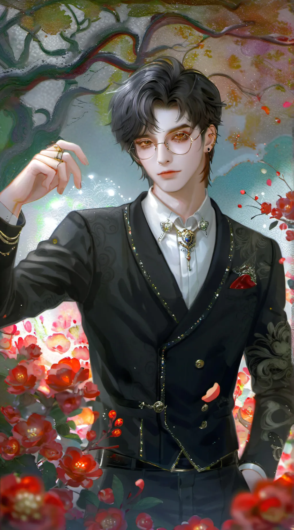 ai character: peter file background