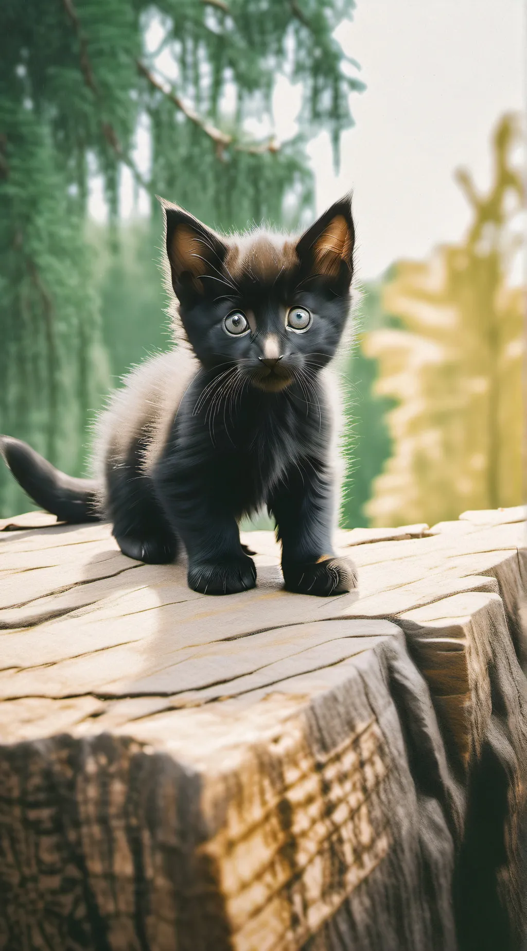 ai character: Newborn Baby Kittn background