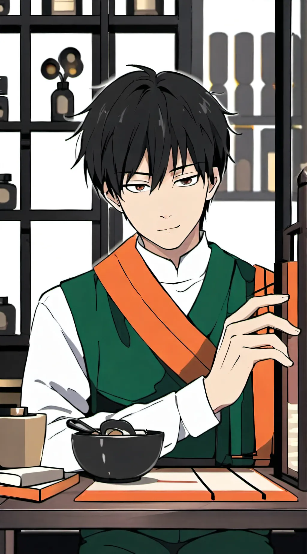 ai character: jacob background