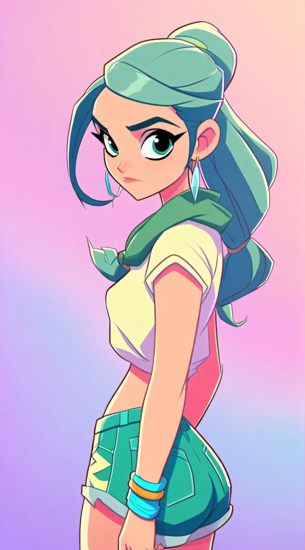 ai character: Jade background