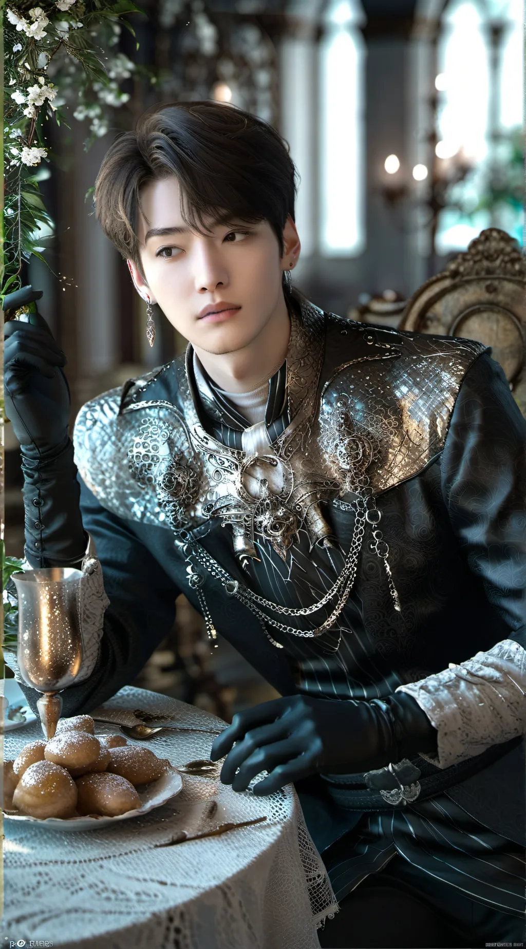 ai character: Evan background