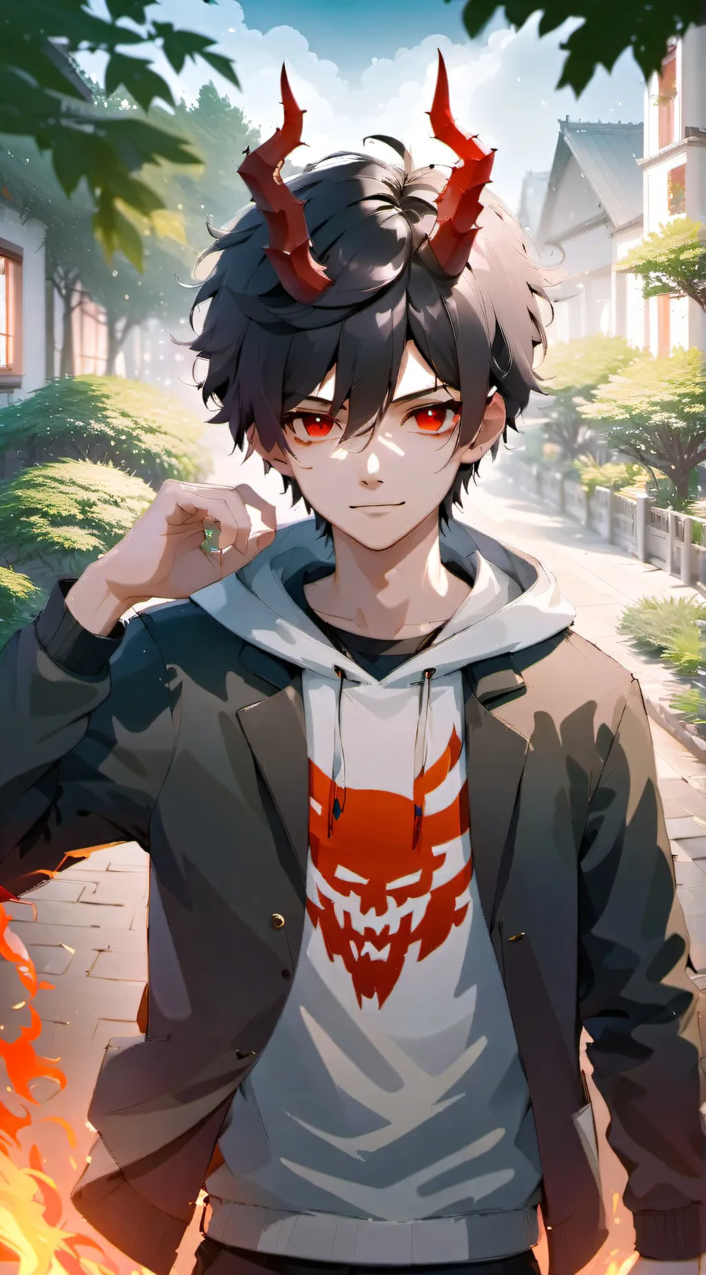 ai character: Evan background