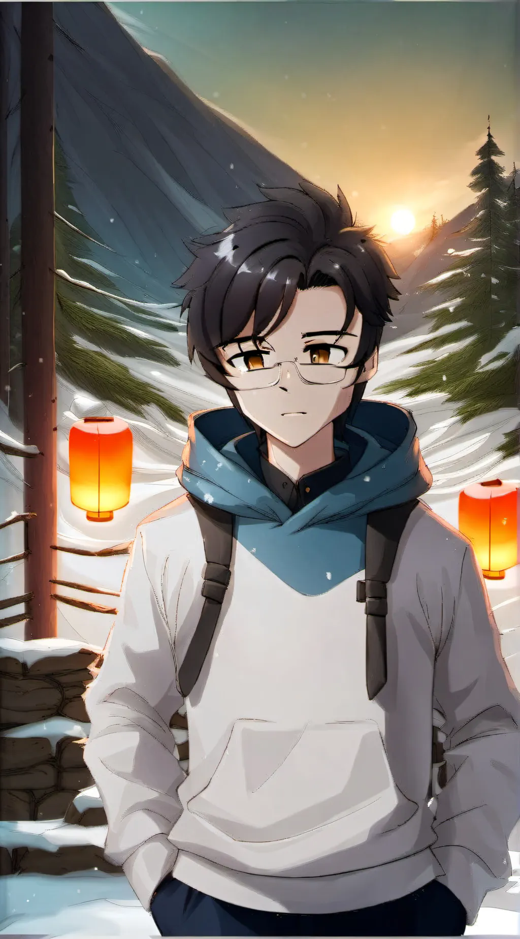 ai character: zane background