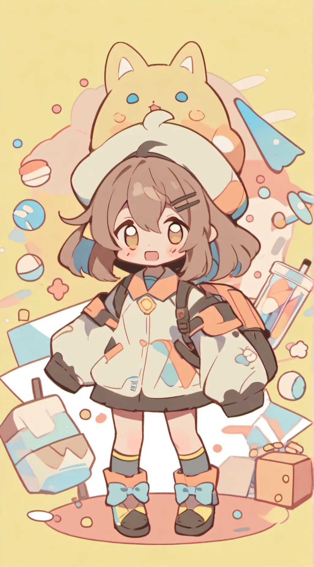 ai character: hashiras  background