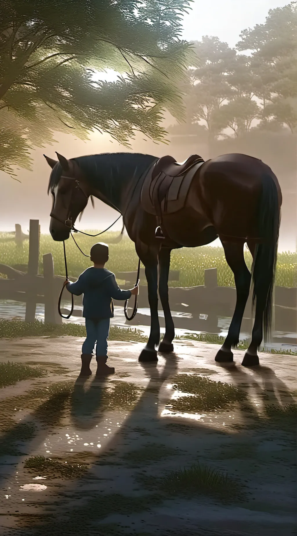 ai character: ash background