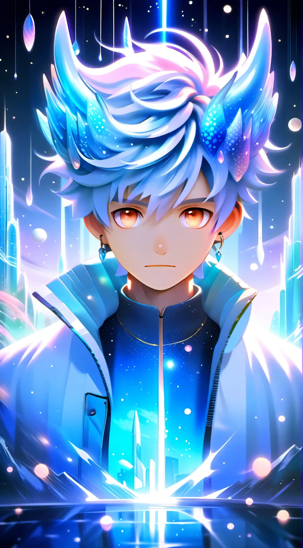 ai character: little brother  background
