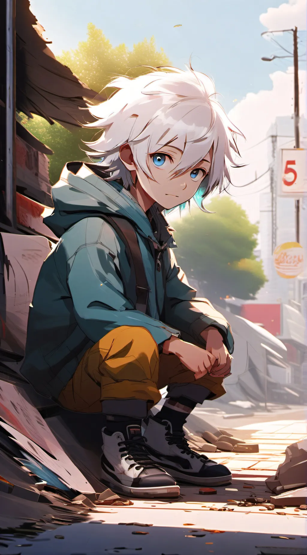 ai character: Josh background