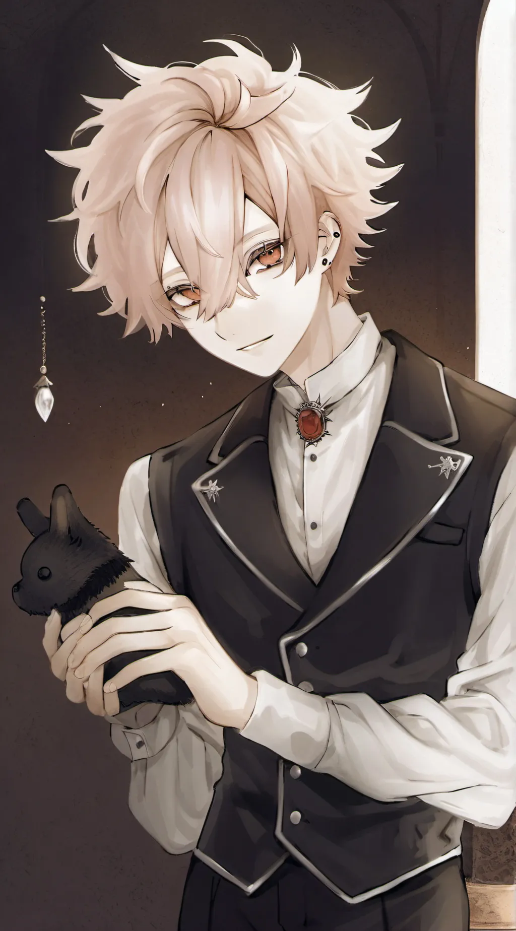 ai character: Bakugo♕۞ background