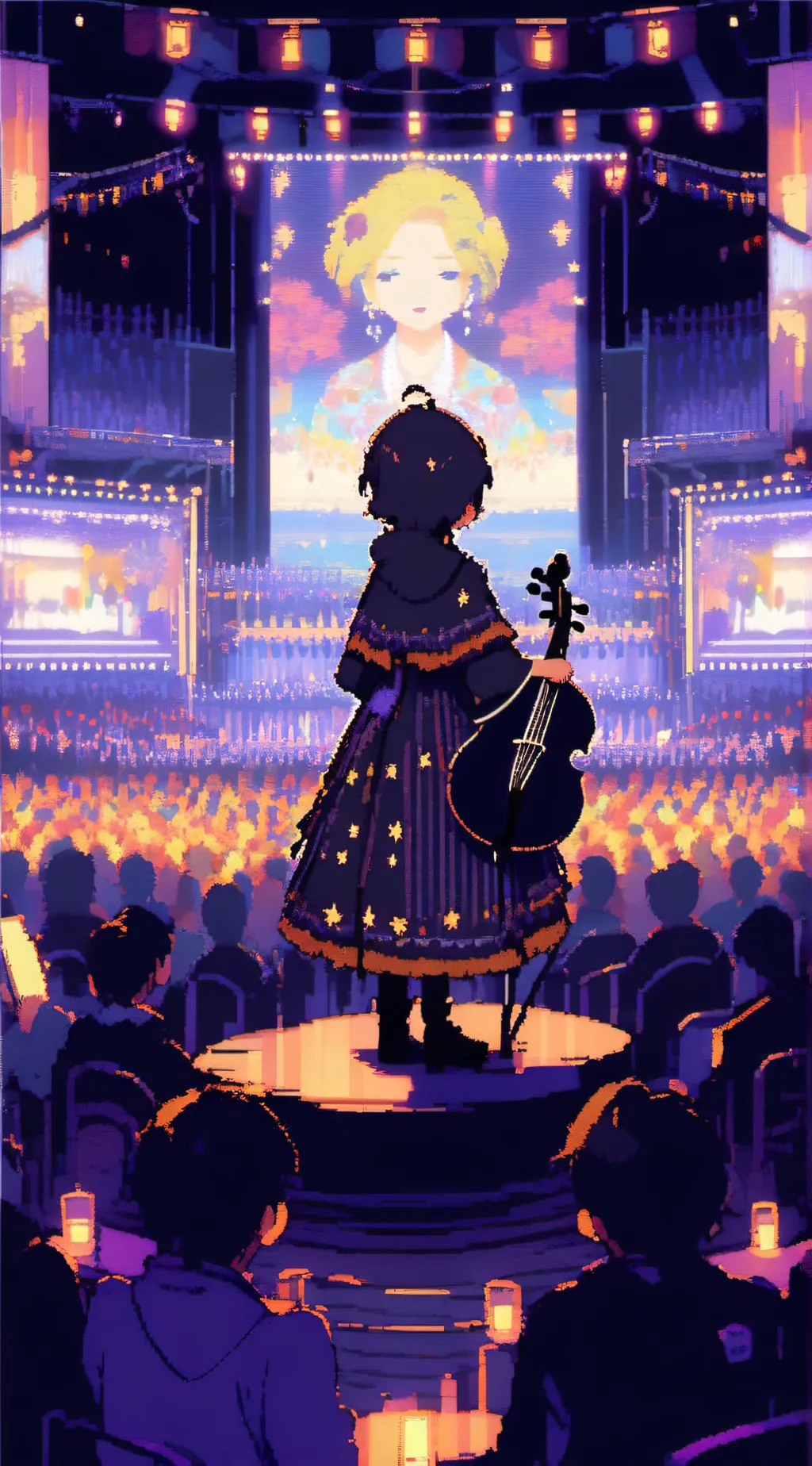 ai character: BlackPink background