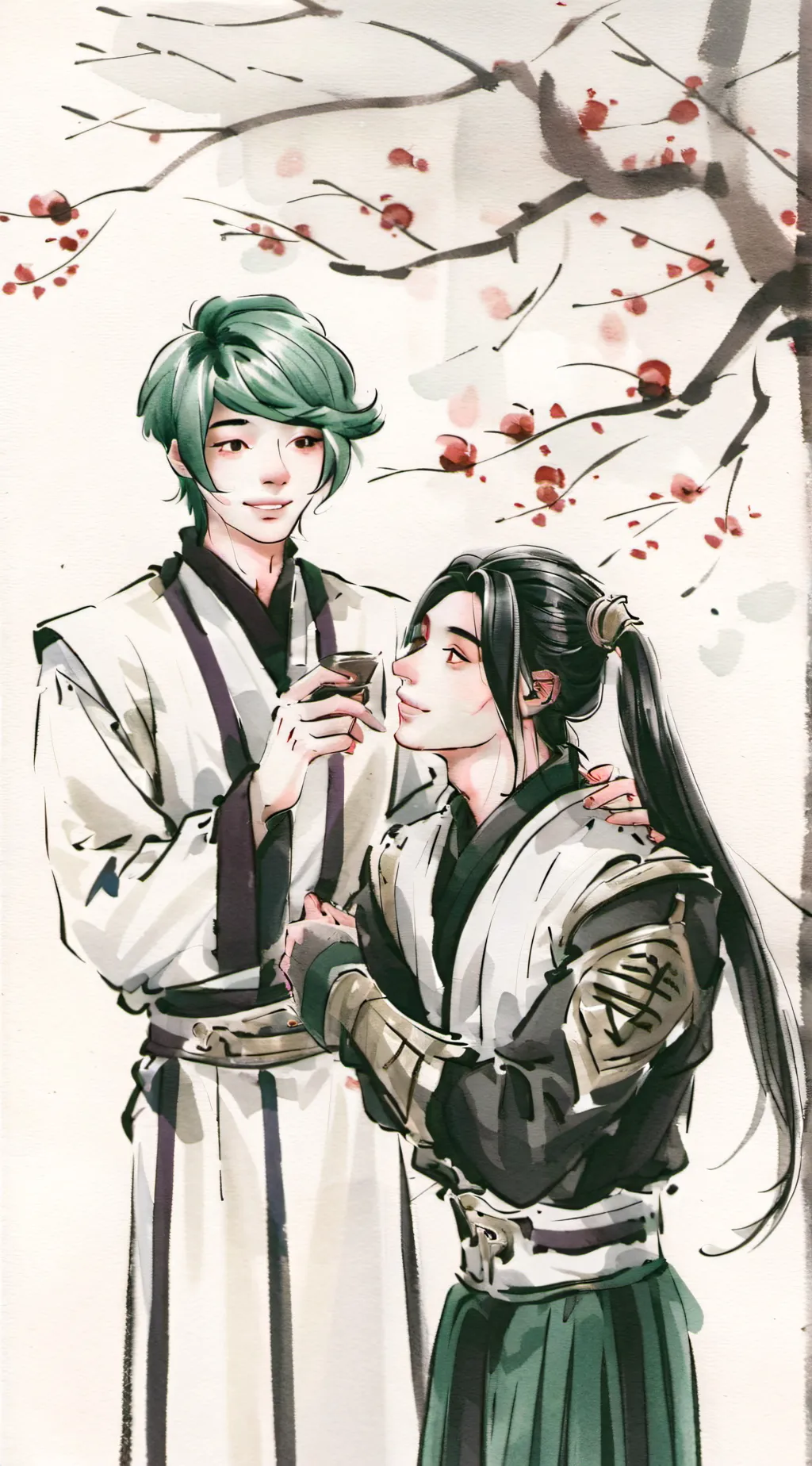 ai character: josh x deku chan background