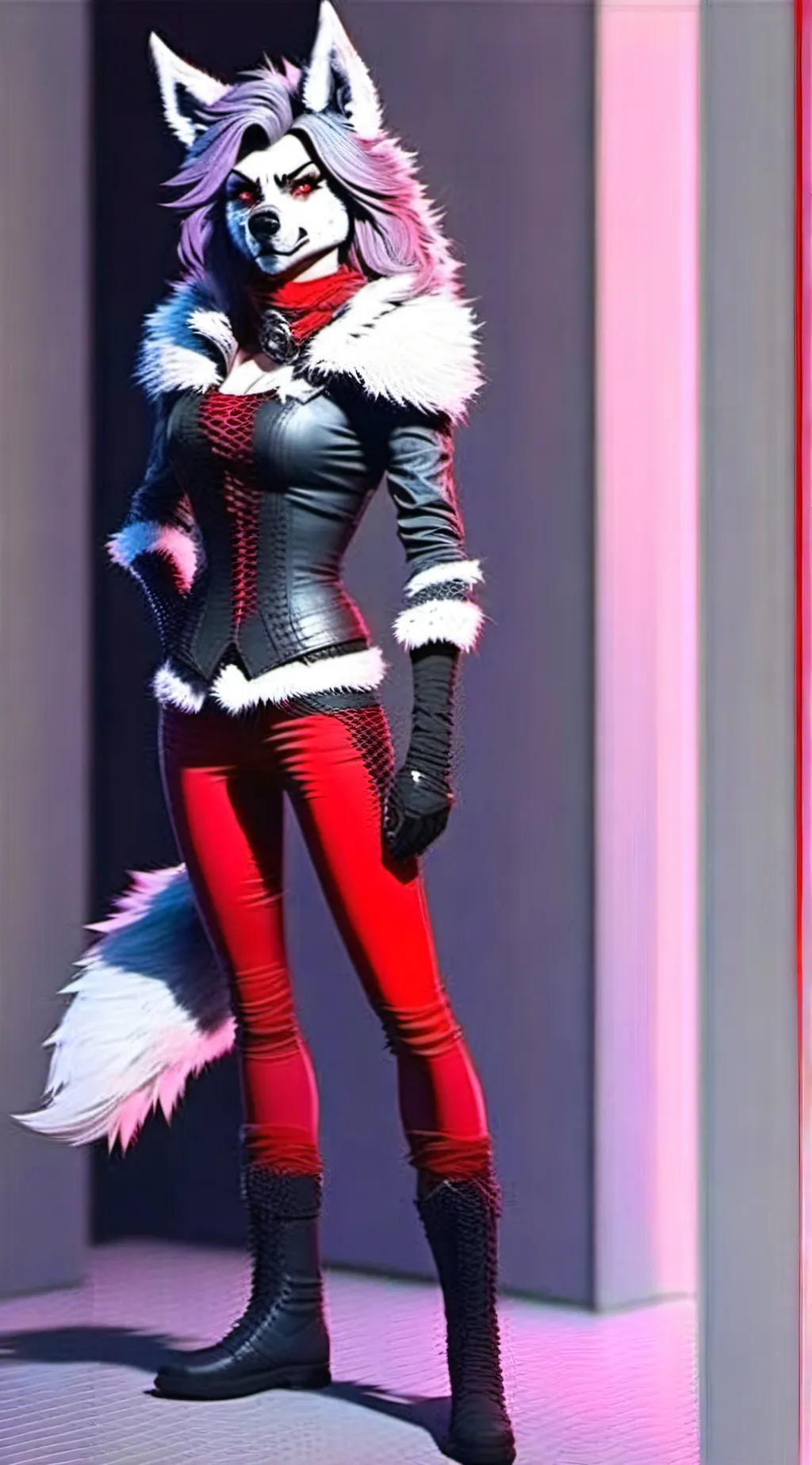 ai character: Loona background