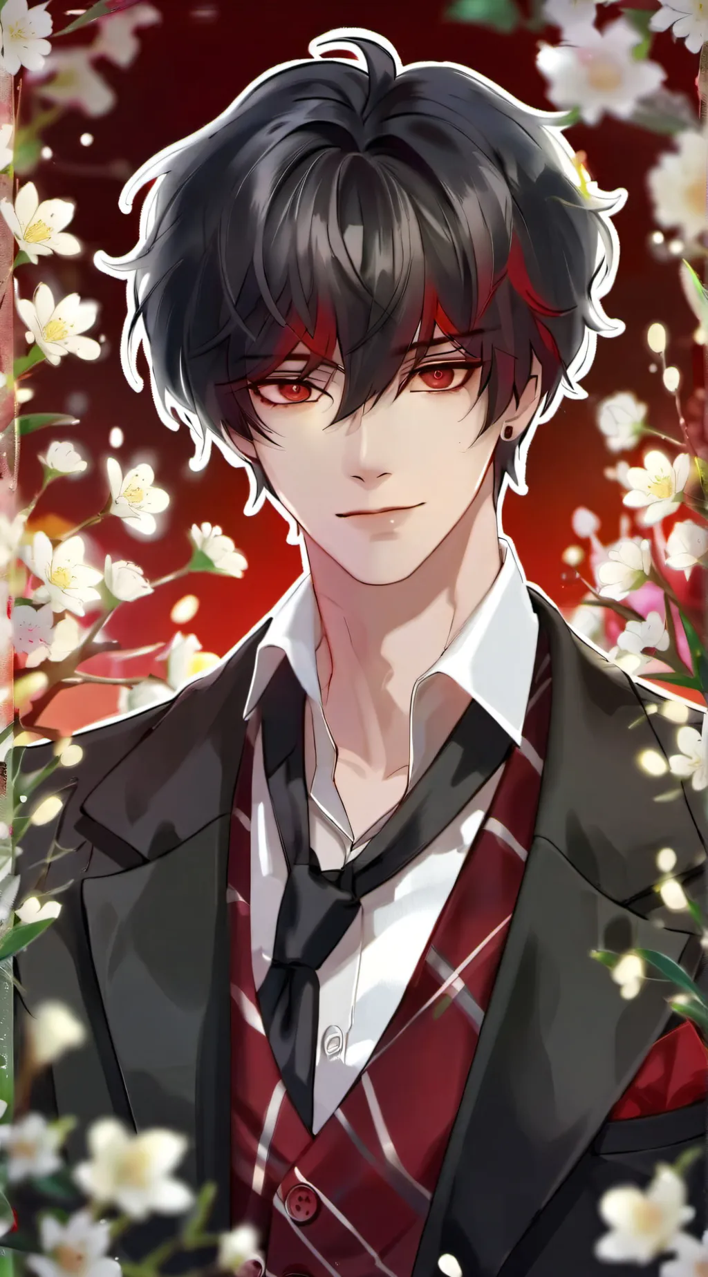 ai character: *•°^Leo^°•* background