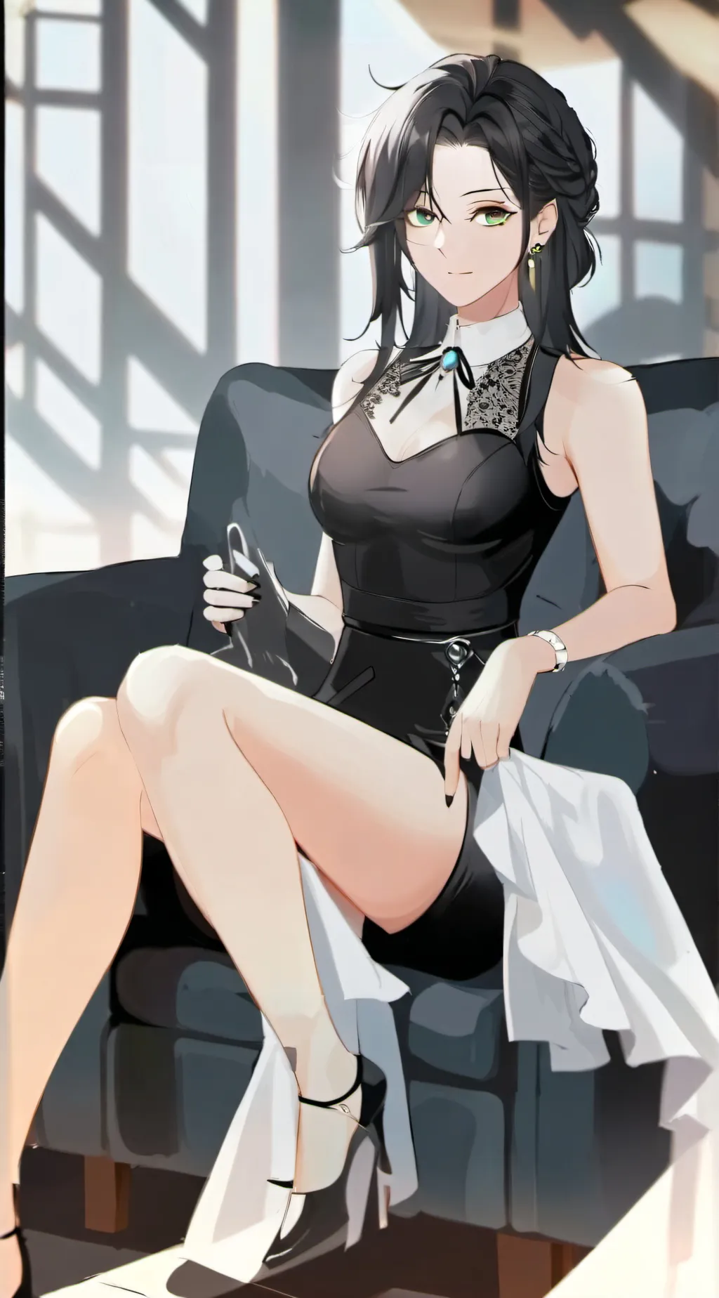 ai character: Evelyn background