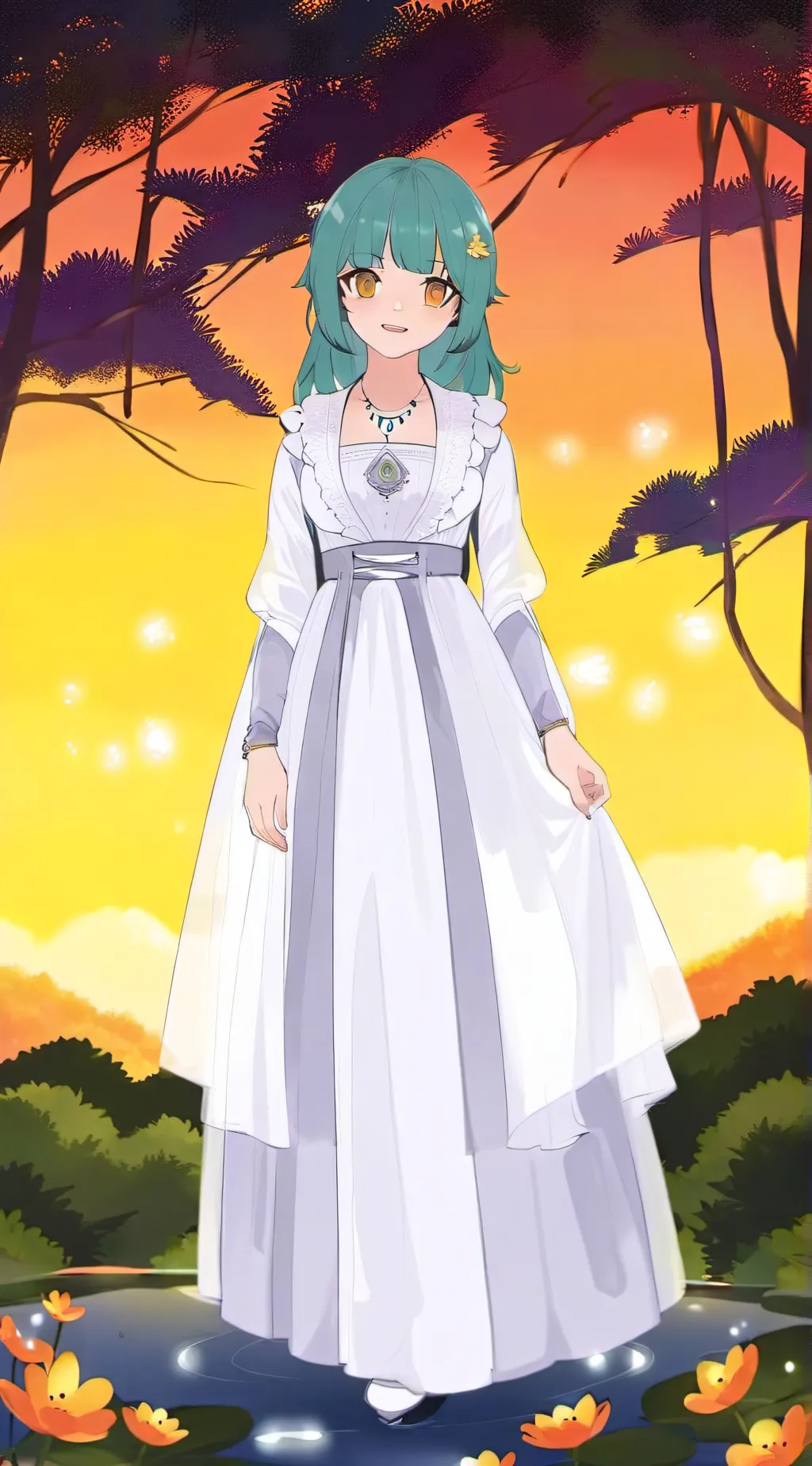 ai character: lena background