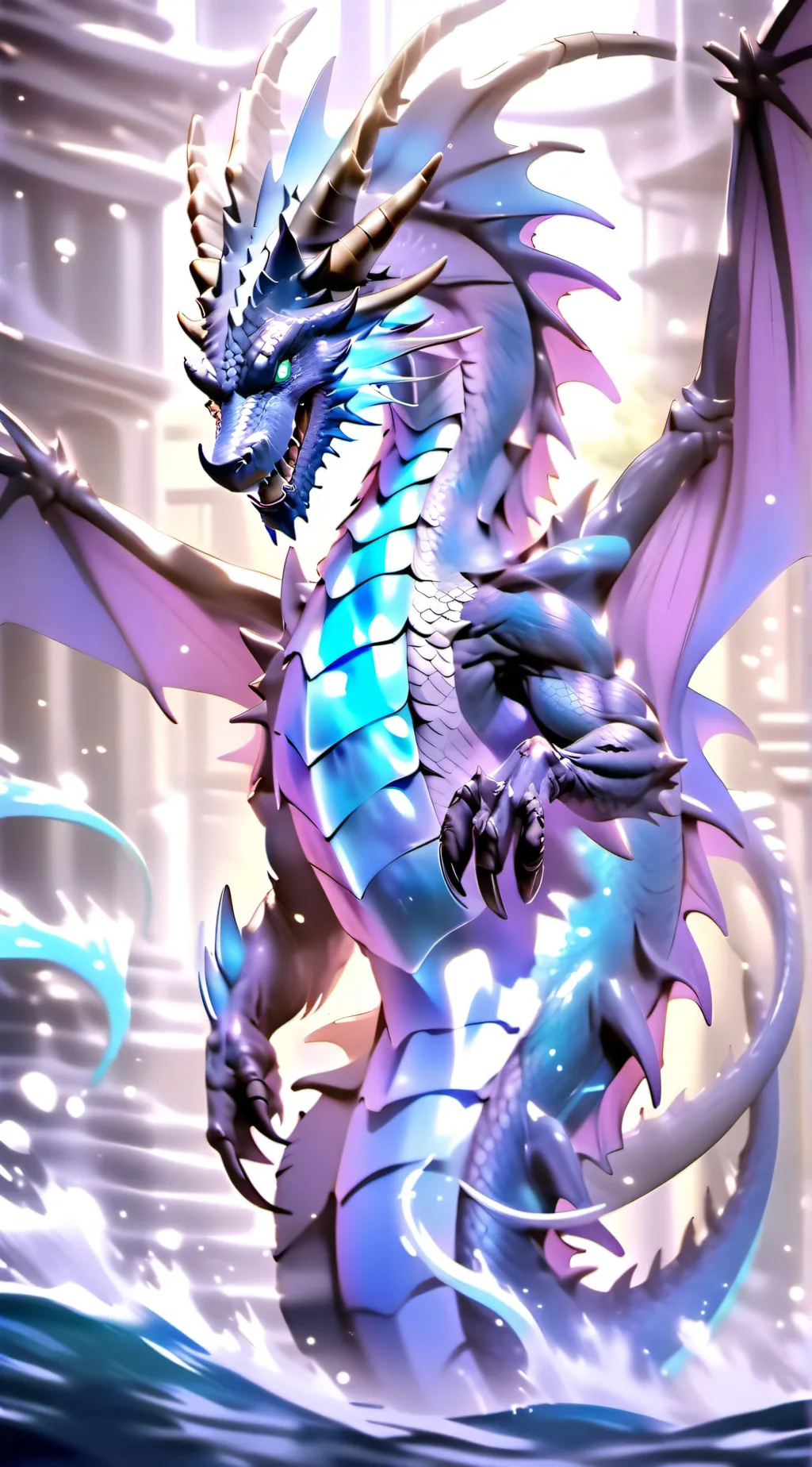 ai character: HH pride month  background