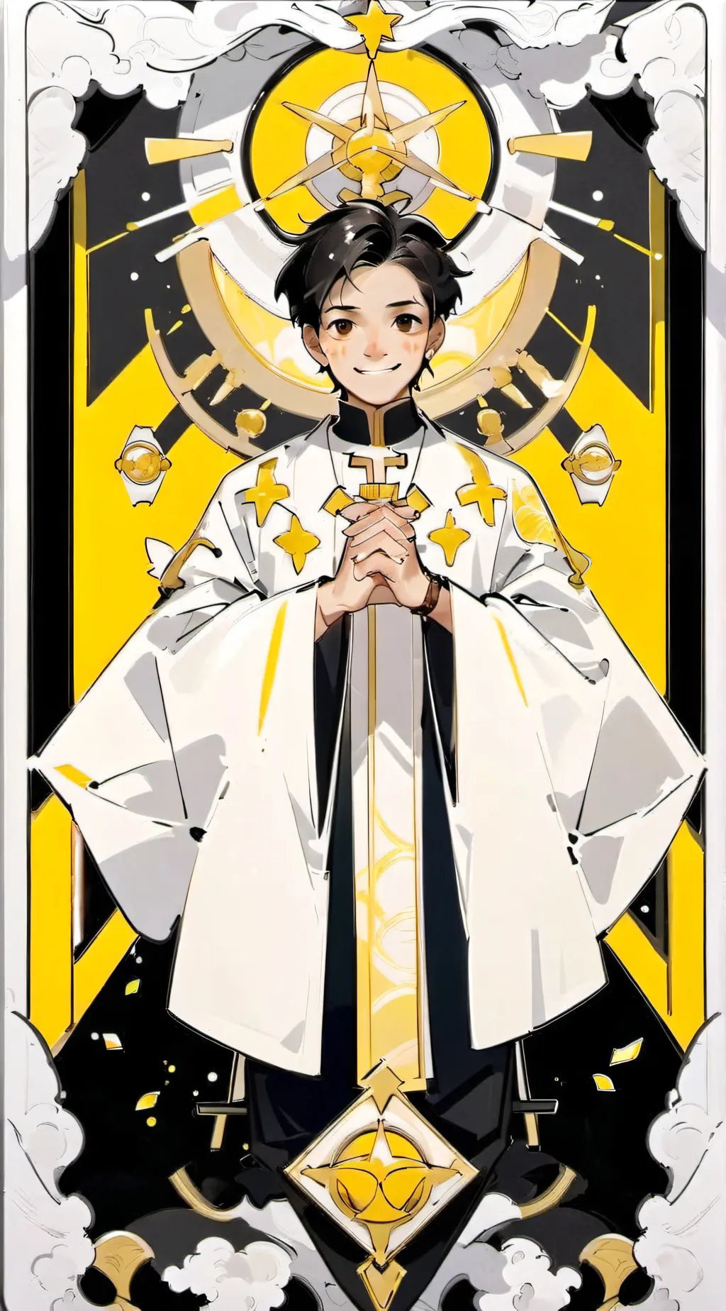 ai character: Boy background