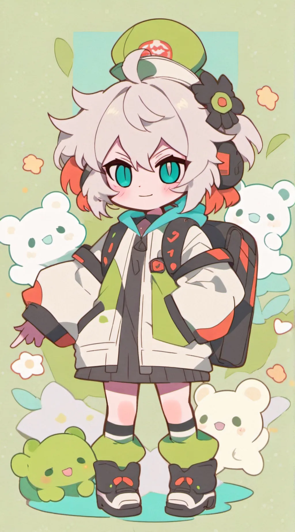 ai character: sara background