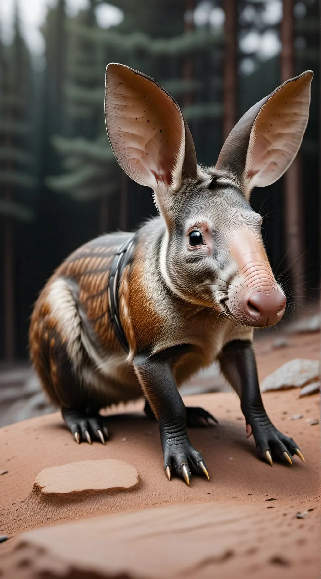 ai character: Aardvark  background