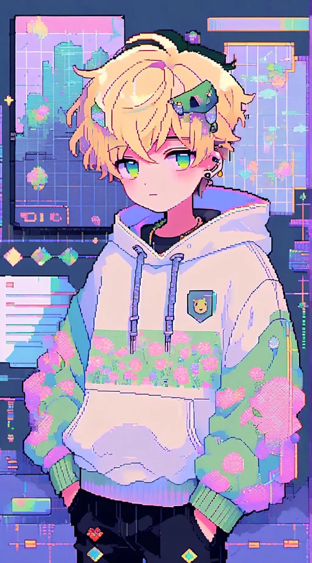 ai character: Blake background