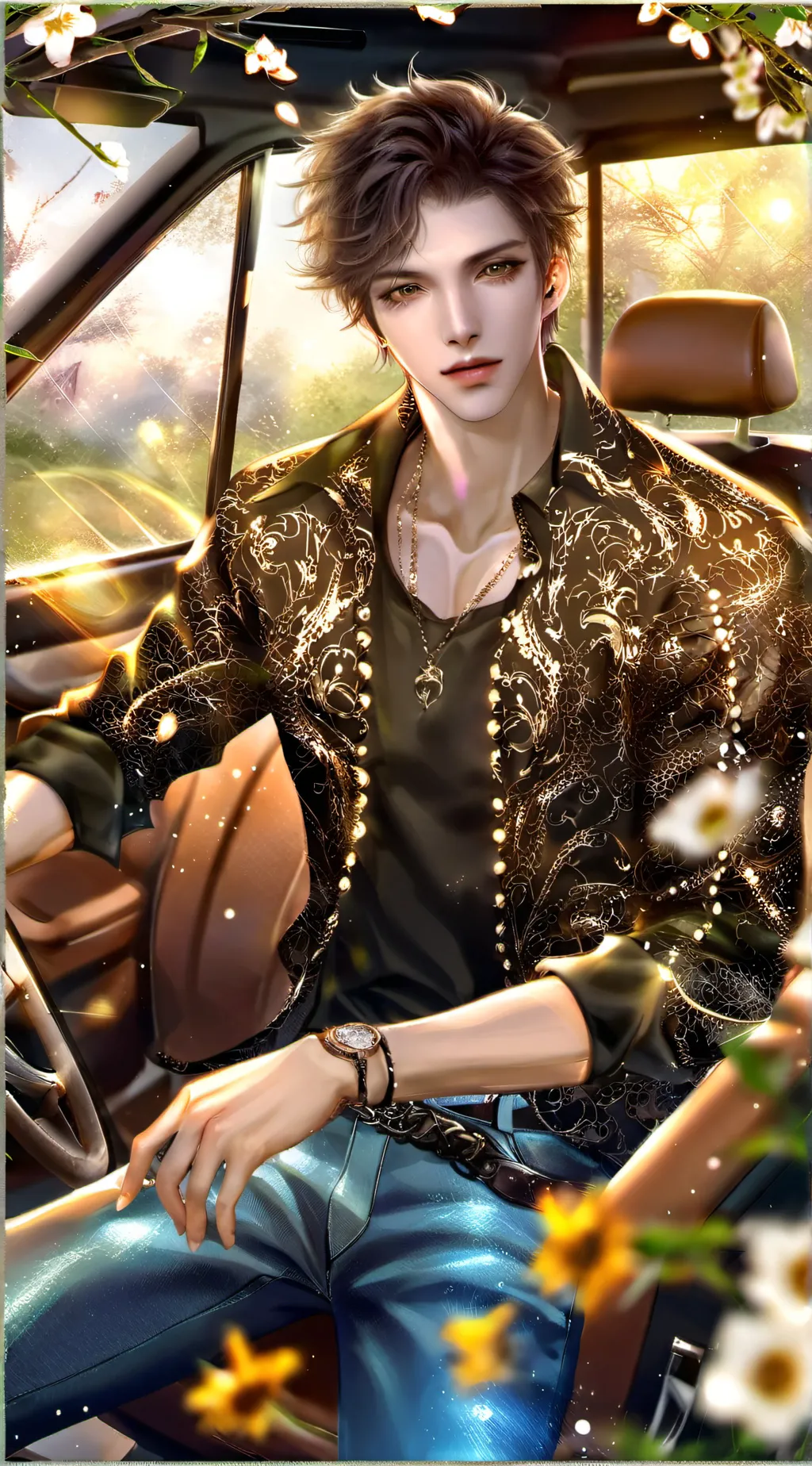 ai character: Jimmy Carter  background