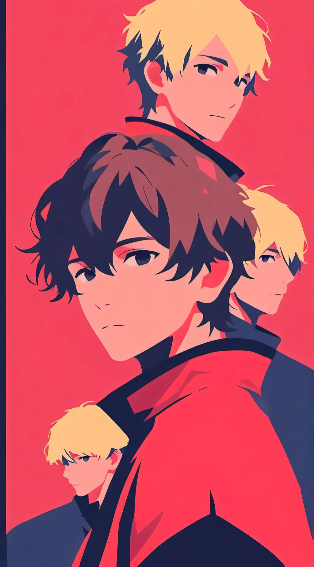 ai character: 5 boys background