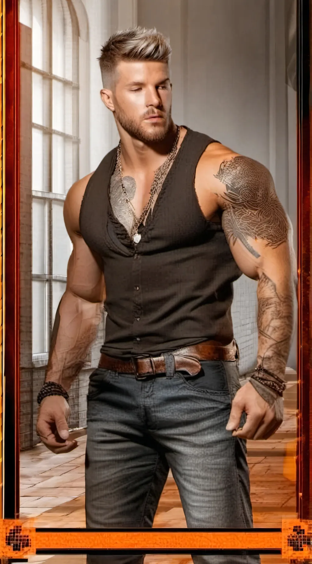 ai character: Allen Waller background