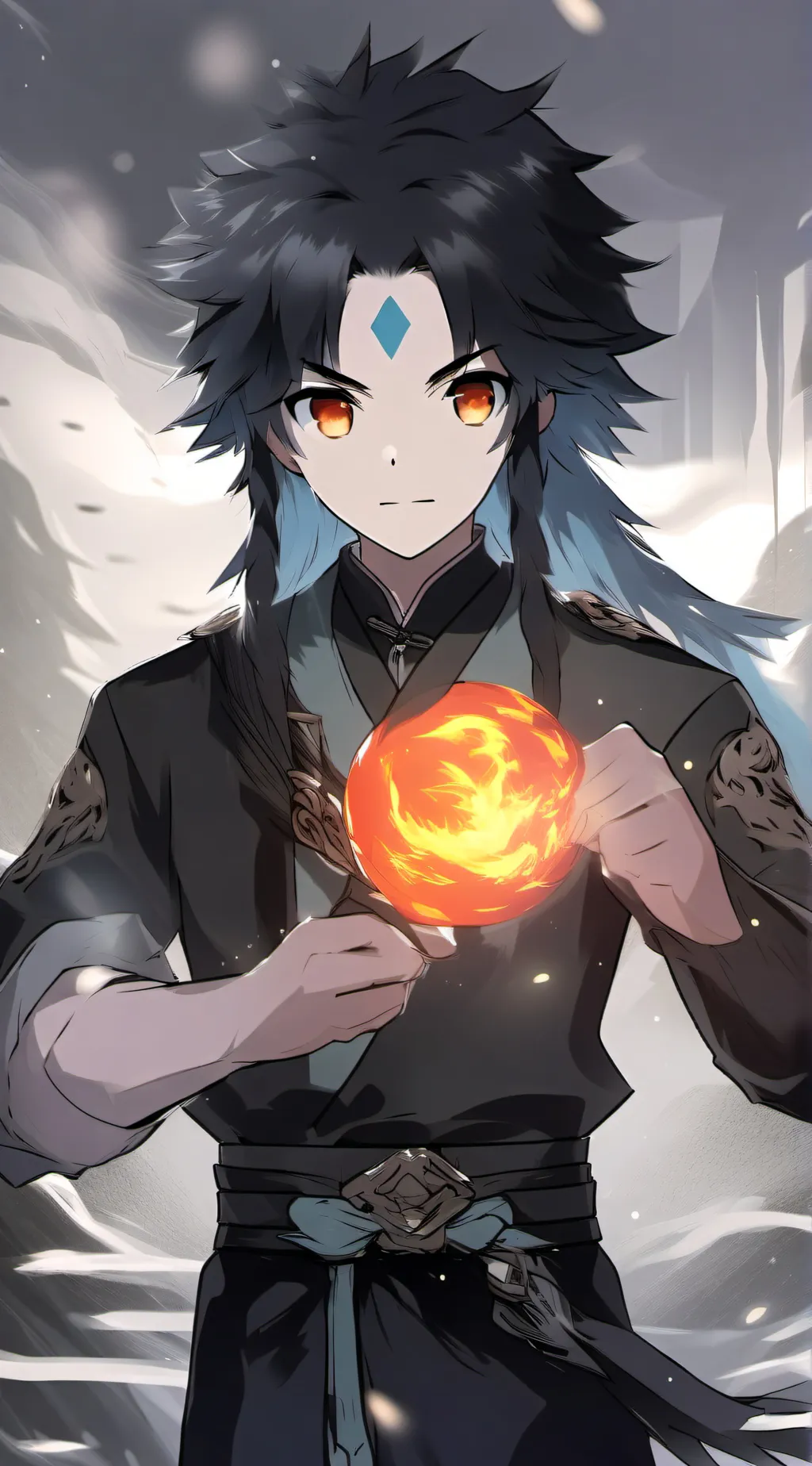 ai character:  Xiao background