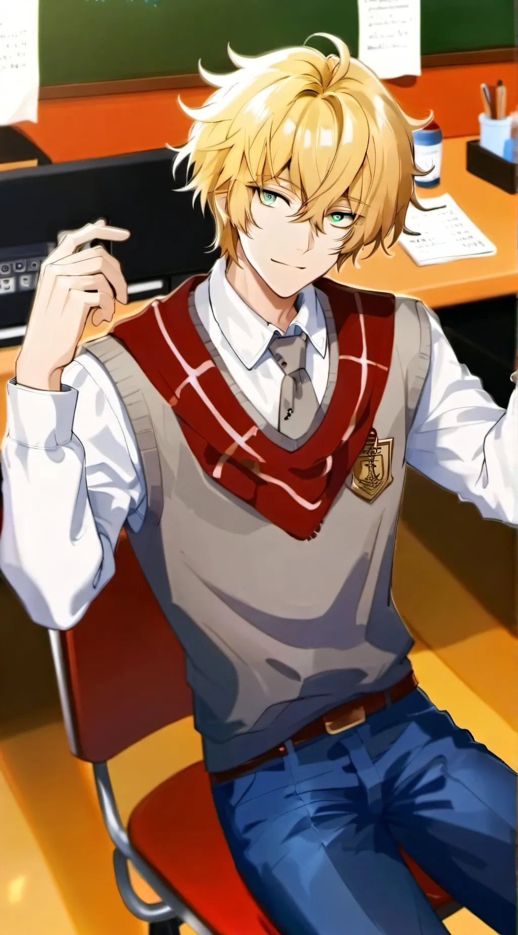 ai character: Ken background