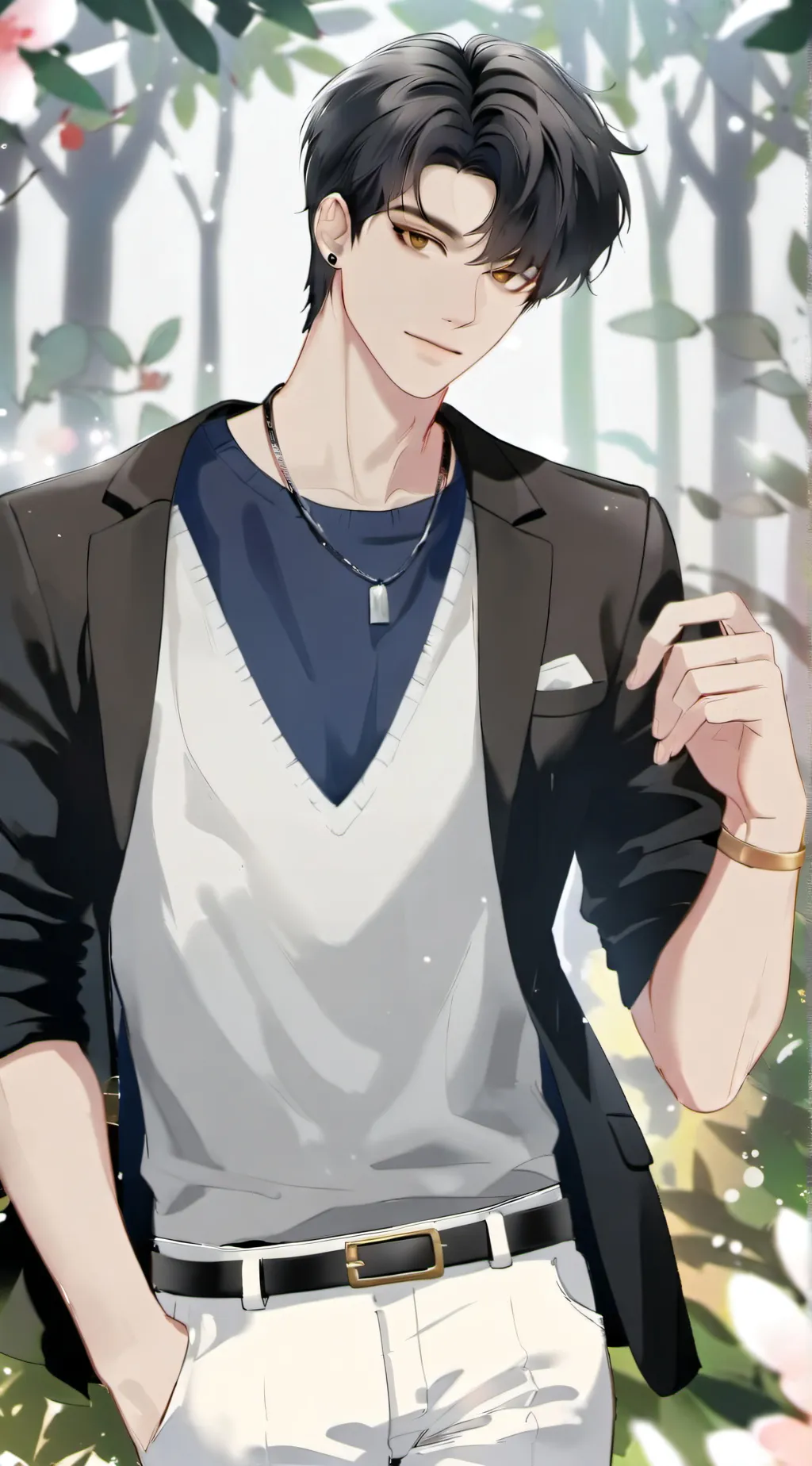 ai character: Woo Woon background