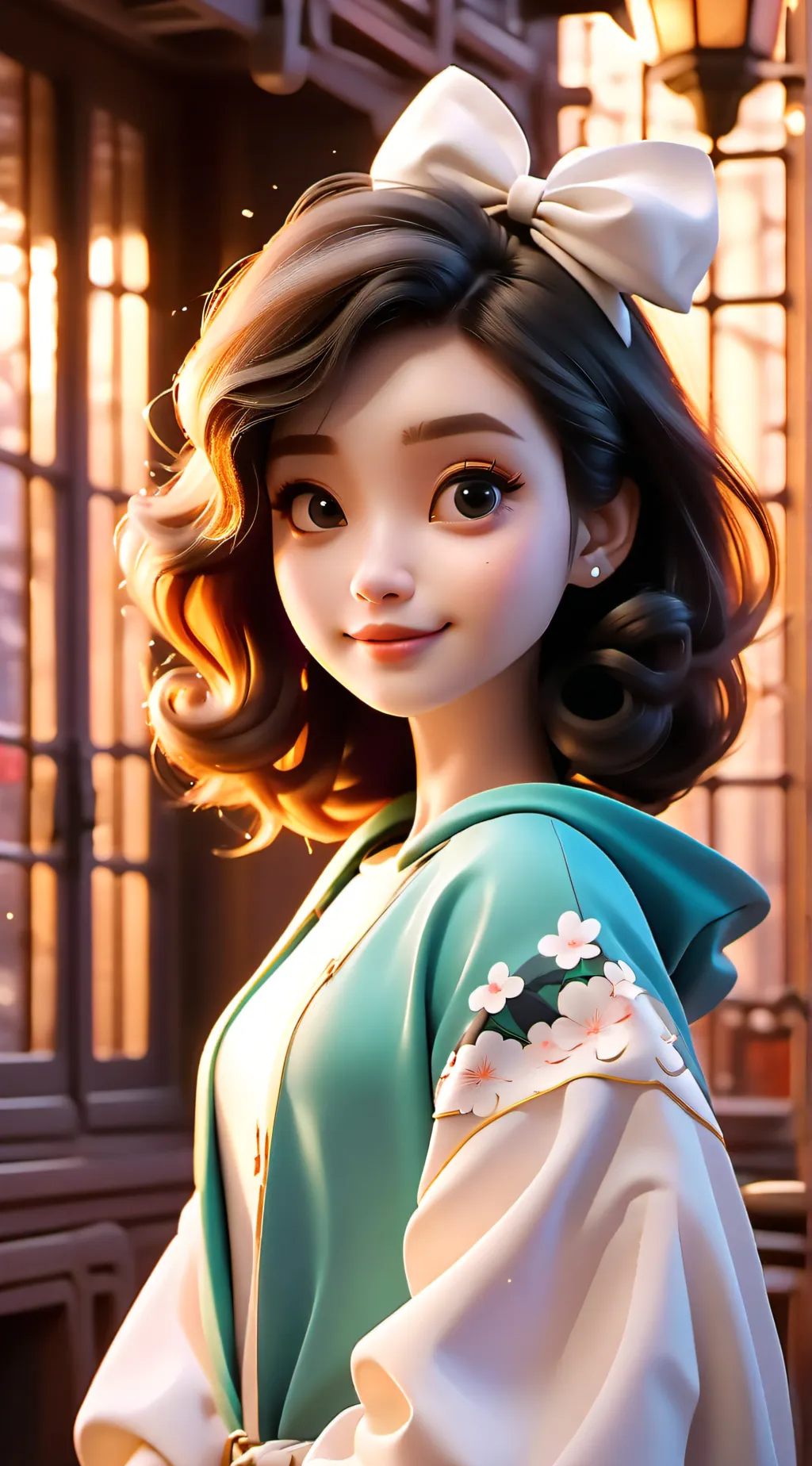 ai character: regla b meca  background