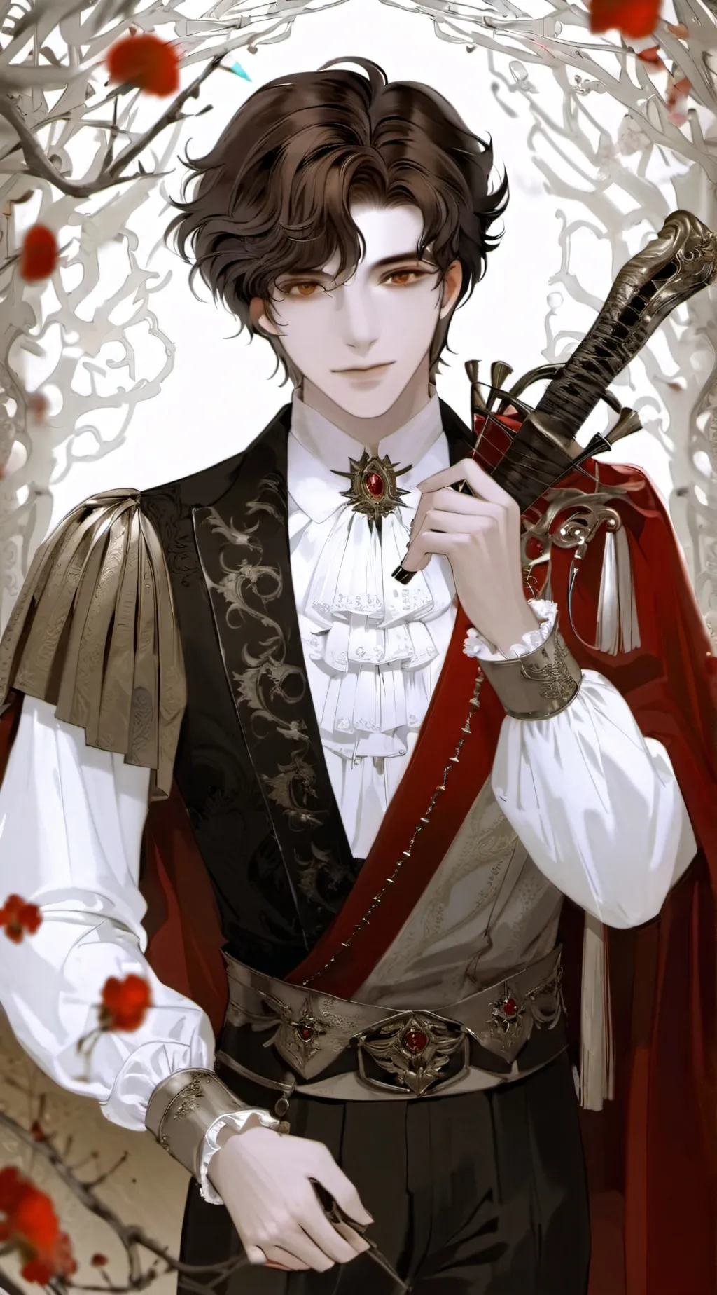 ai character: Mattheo Riddle background