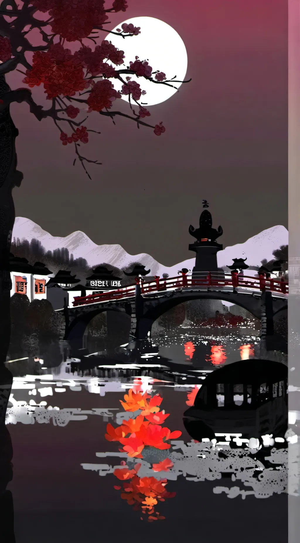 ai character: color school background