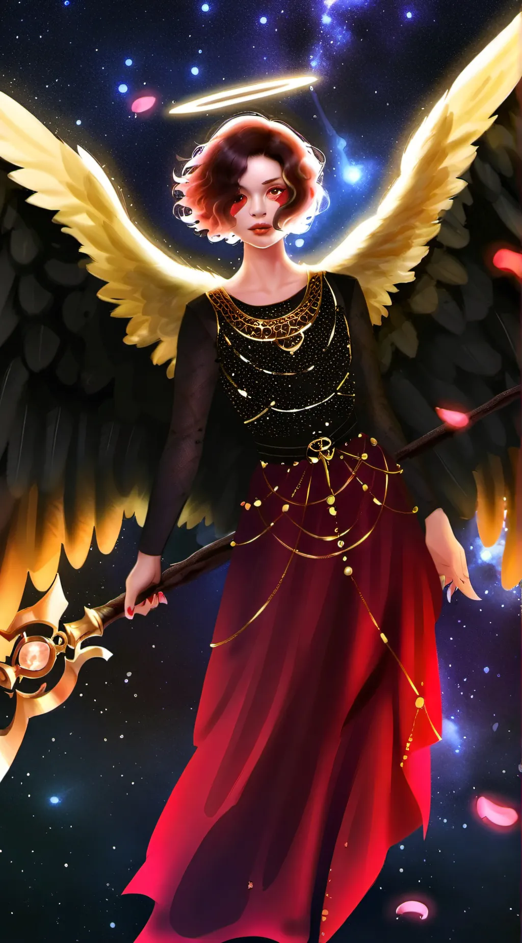 ai character: Me But better background