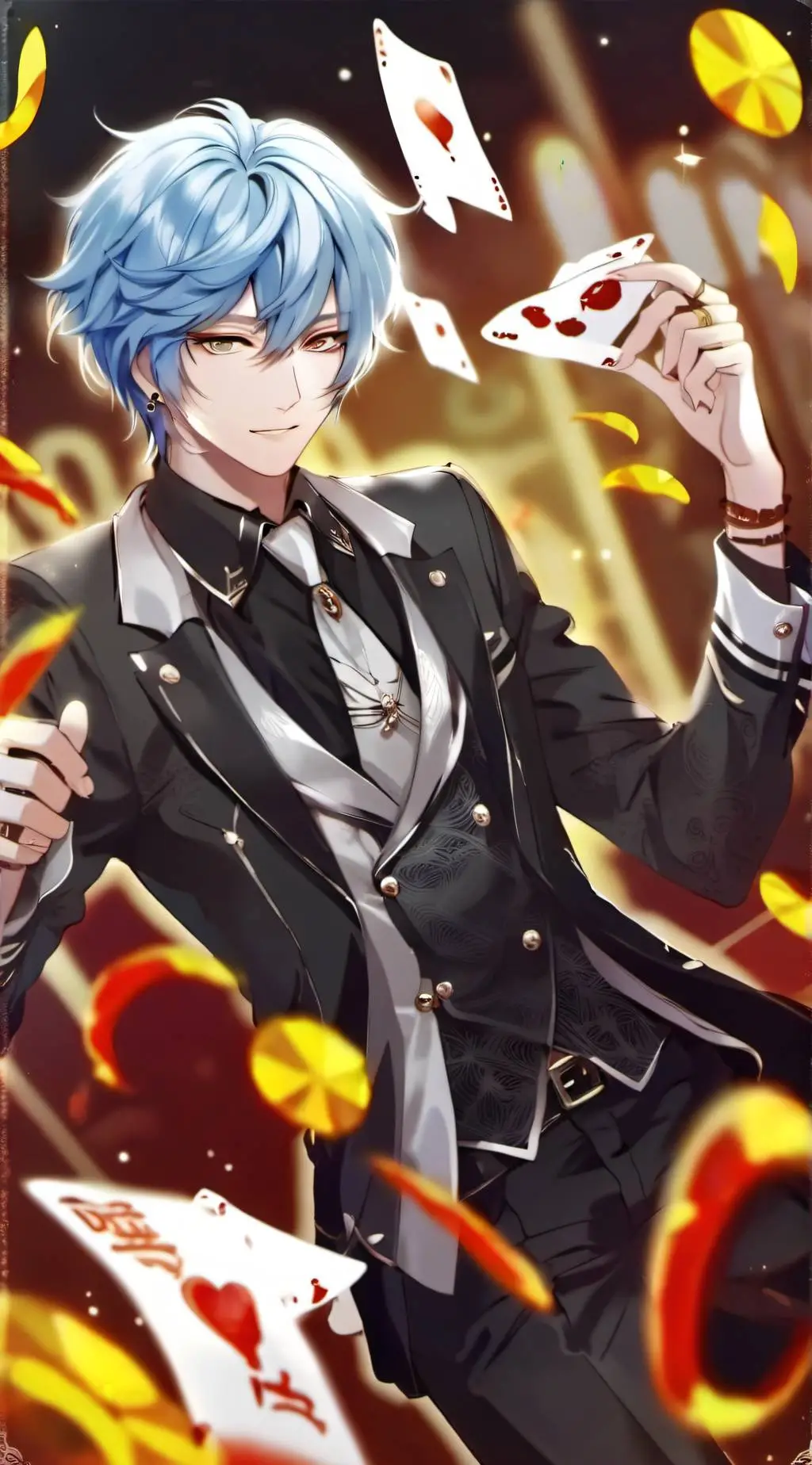 ai character: Max  background